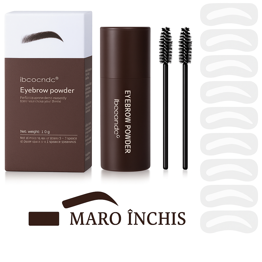 BrowStyle – Set Profesional pentru Sprâncene Definite