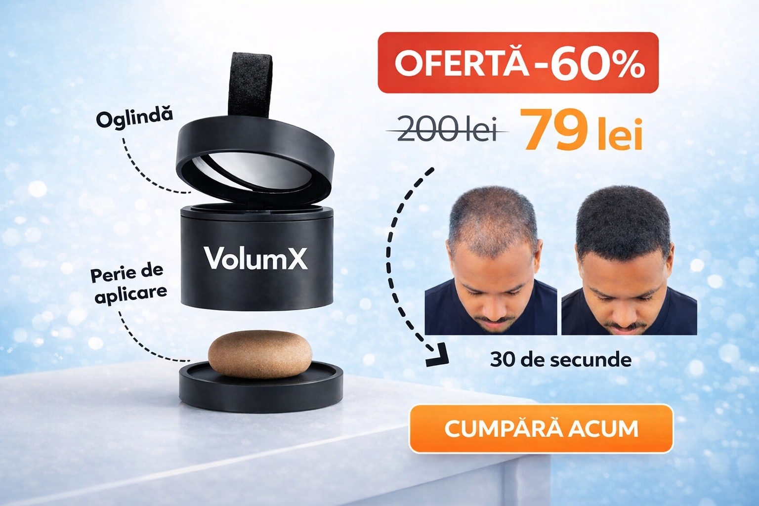 VolumX™ –  Păr Bogat și Plin Instant