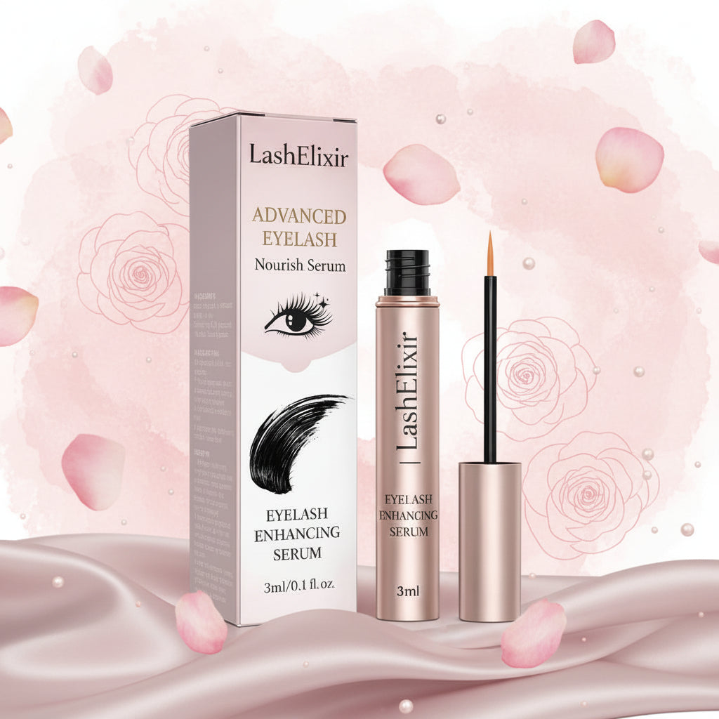 Oferta 1+1 | LashElixir™ – Ser pentru creșterea și îngrijirea zilnică a genelor